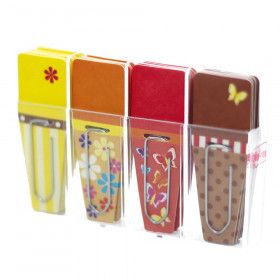 Spring Clip-Flags, Yellow/Orange/Red/Brown