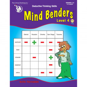 Mind Benders Level 4, Grades 3-6