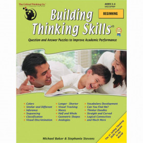 Building Thinking Skills Book, Beginning, Grade Pre K