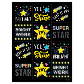 Star Bright Reward Stickers, Pack of 60