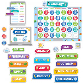 Emoji Fun Calendar Set Bulletin Board Set