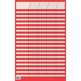 Red Small Vertical Incentive Chart