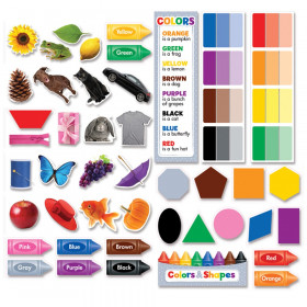 Colors & Shapes Mini Bulletin Boards