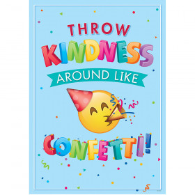 Throw Kindness Inspire U Poster Emoji Fun