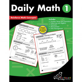Creative Teaching Press Daily Math Workbook, Grade 1