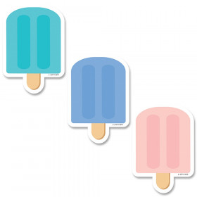 Calm & Cool Ice Pops 3" Designer Cut-Outs, 36/Pack