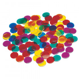 3/4" Transparent Counters, Set of 1000