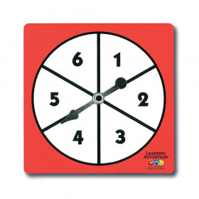 1-6 Number Spinners - Set of 5