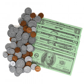 Play Money Set - Bills & Coins