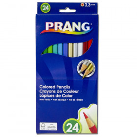Prang Colored Pencils, 24 color set