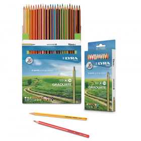 Graduate Colored Pencils, Cardboard Box of 24