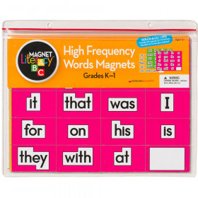 Magnet Literacy High Frequency Word Magnets Gr K-1