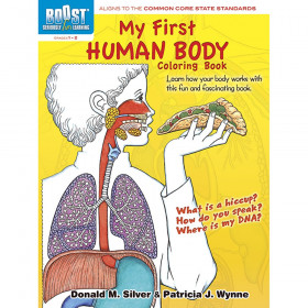 BOOST My First Human Body Coloring Book