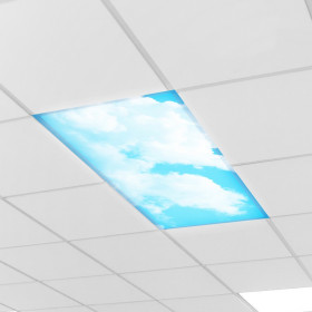 Classroom Light Filters, 2' x 4', Clouds, Set of 4