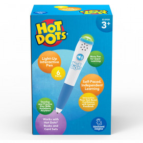 Hot Dots Light-Up Interactive Pen 6-Pack