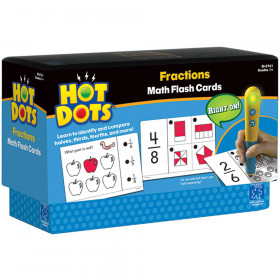 Hot Dots Flash Cards Fractions