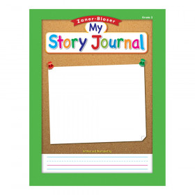 Zaner-Bloser Story Journal, Grade 2, 1/2" ruling