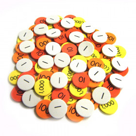Essential Learning Products 100 Ones Place Value Discs Set ELP626650