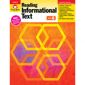 Gr 6&Up Reading Informational Text Lessons For Common Core Mastery