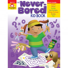 The Never-Bored Kid Book - Activity Book, Grades K-1