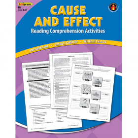Cause Effect Comprehension Book Blue Level