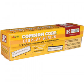 Common Core State Standards Display Strips Gr K