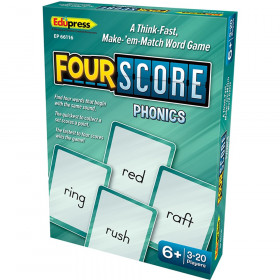 Four Score: Phonics Card Game