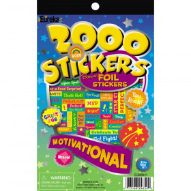 2000 Motivational Sticker Book