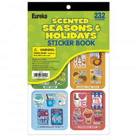 Seasons & Holidays Scented Stickerbook, 232 Stickers