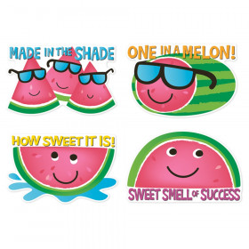 Jumbo Scented Stickers, Watermelon, Pack of 12