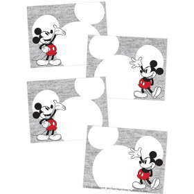 Mickey Mouse Throwback Self-Adhesive Name Tags, Pack of 40