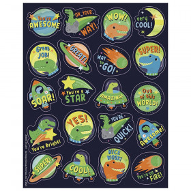 Dinosaur Dinosaur Breath Scented Stickers, Pack of 80