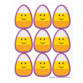 Candy Corn Giant Stickers, Pack of 36