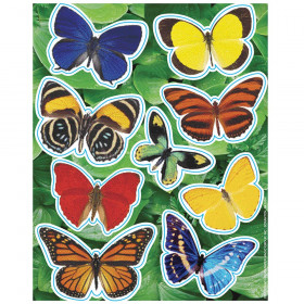 Photo Butterfly Glitter Stickers