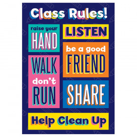 Class Rules Poster, 13" x 19"