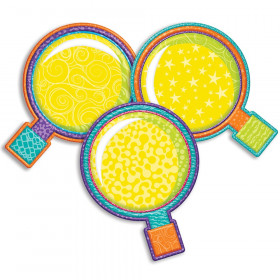 Color My World Magnifying Glass Assorted Paper Cut Outs
