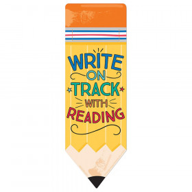 Pencil Write on Track with Reading Bookmarks, Pack of 36