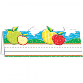 Color My World Tented Apple Name Plates