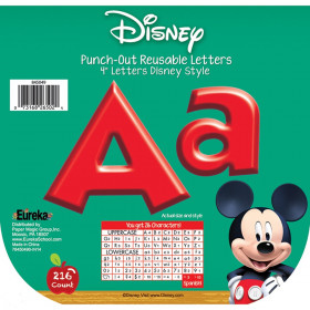 Mickey Mouse Clubhouse Mickey Red Deco Letters