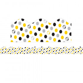Peanuts Touch of Class Dots Deco Trim Extra Wide Die Cut