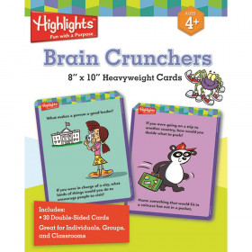 Highlights Brain Crunchers Giant Activity Cards