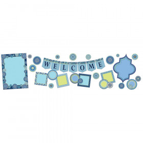 Blue Harmony Welcome Bulletin Board Sets