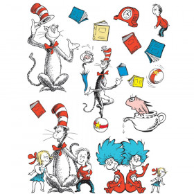 Cat in the Hat Large Characters Bulletin Board Set