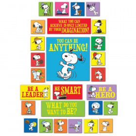 Peanuts You Can Be Anything Bulletin Board Set