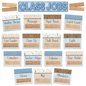 A Close-Knit Class Class Jobs Mini Bulletin Board Set
