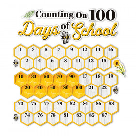 The Hive 100 Days Mini Bulletin Board Set