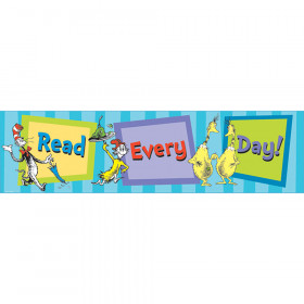 Cat In The Hat Read Every Day Banner
