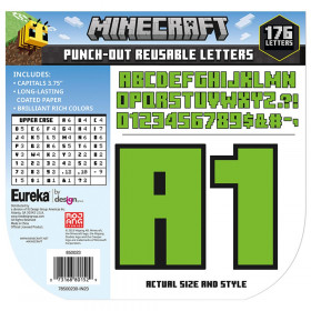 Minecraft Deco Letters, 176 Pieces