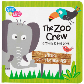The Zoo Crew Textured Board Book