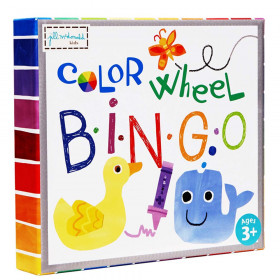 Color Wheel Puzzle Bingo Game